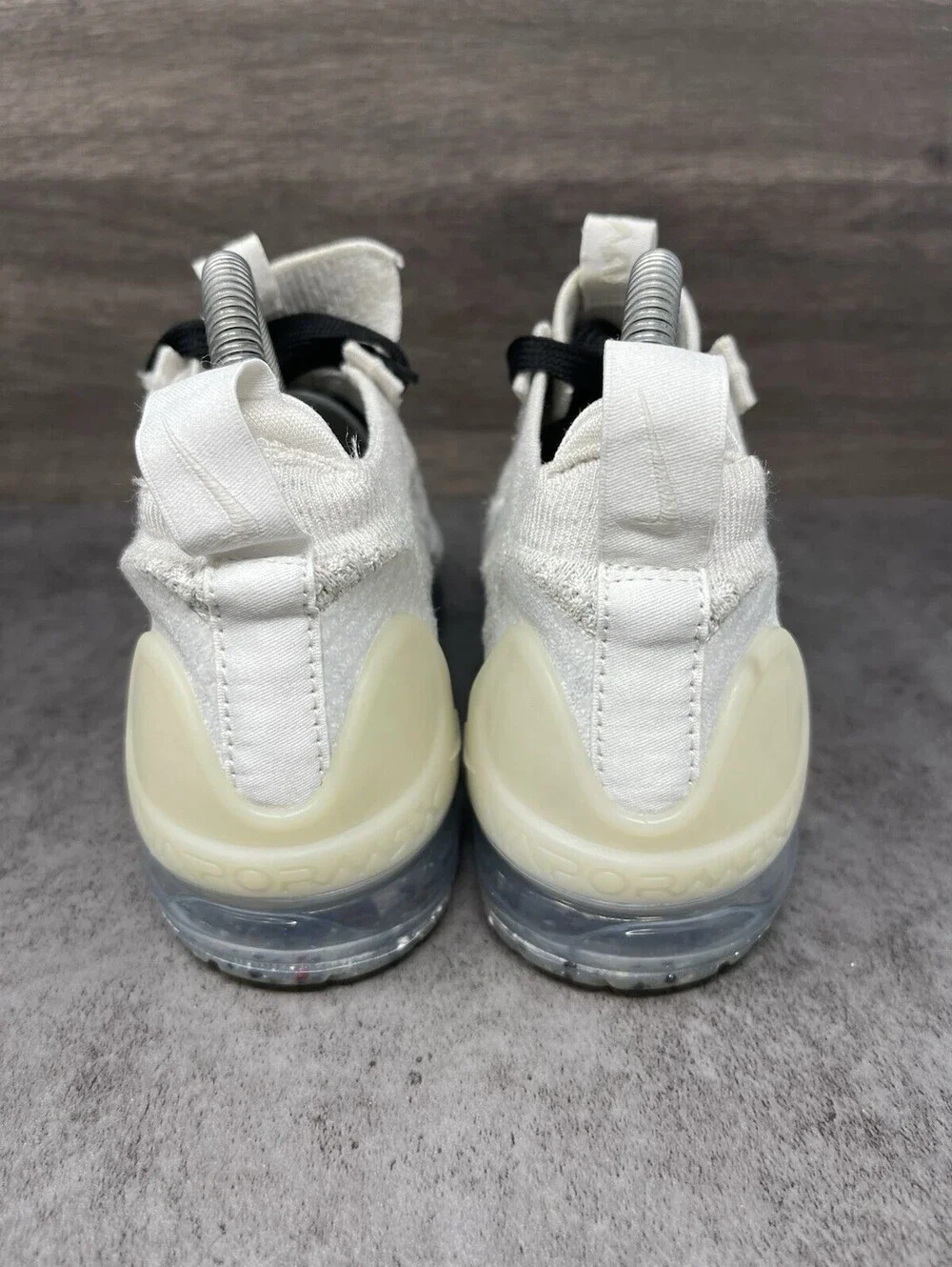 Nike Air VaporMax 2021 FK Size 6 Womens Flyknit Running Shoes White DJ9975-001